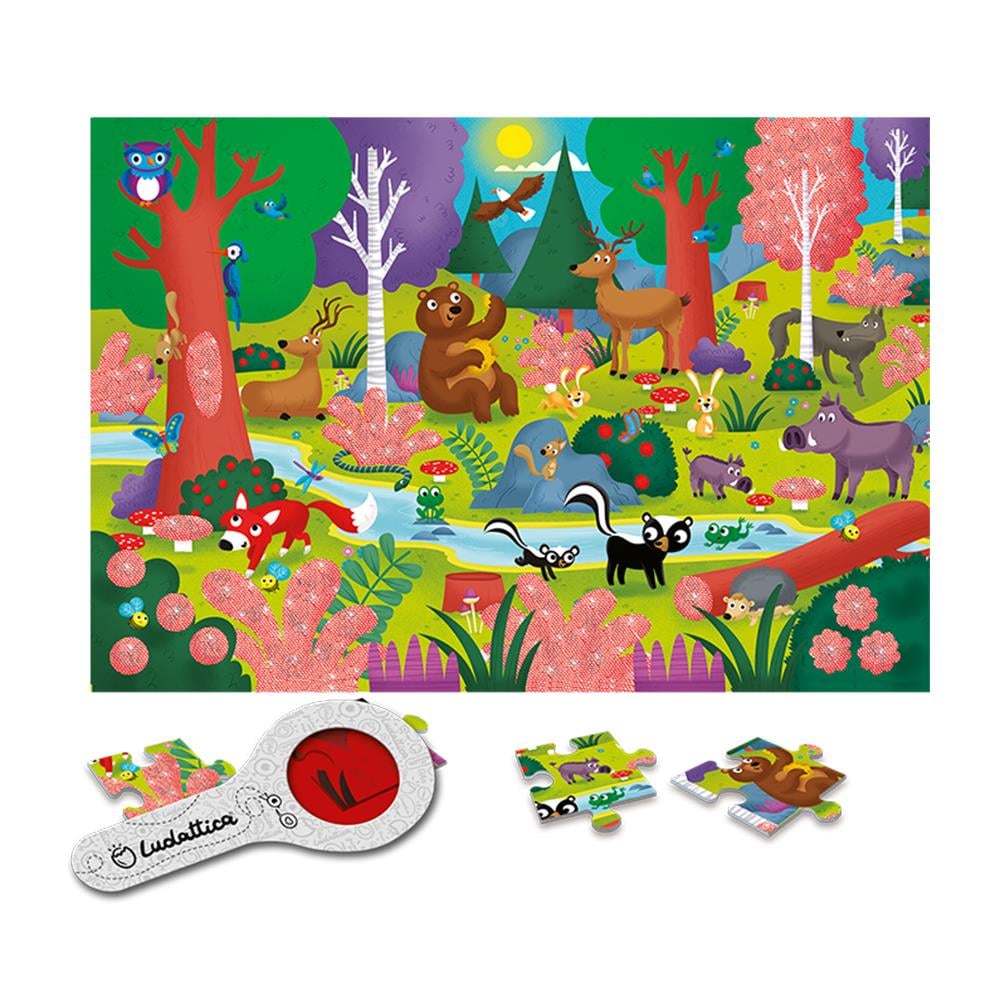 Il Bosco - The Forest - Secret Puzzle Çocuk Kitapları Uzmanı - Children's Books Expert