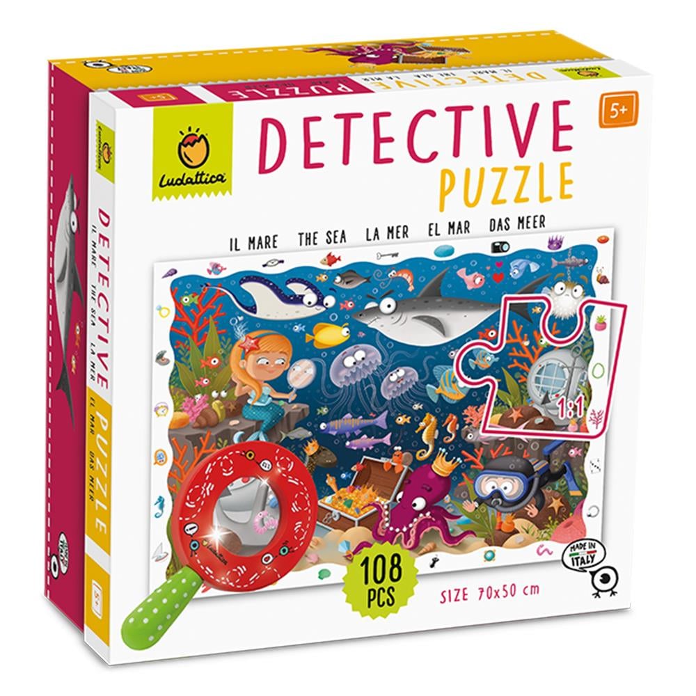 Il Mare - The Sea - Detective Puzzle Çocuk Kitapları Uzmanı - Children's Books Expert
