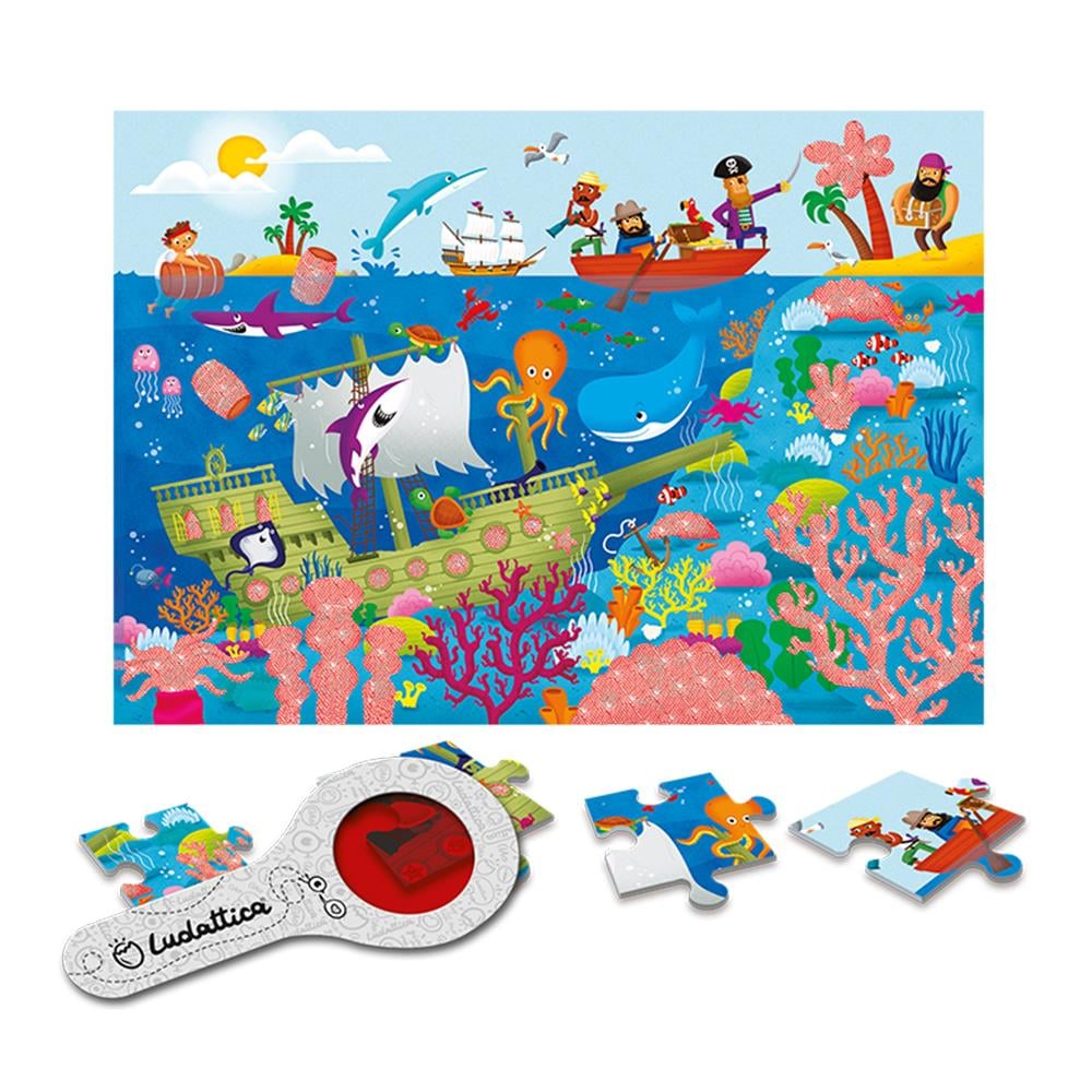 Il Mare - The Sea - Secret Puzzle Çocuk Kitapları Uzmanı - Children's Books Expert