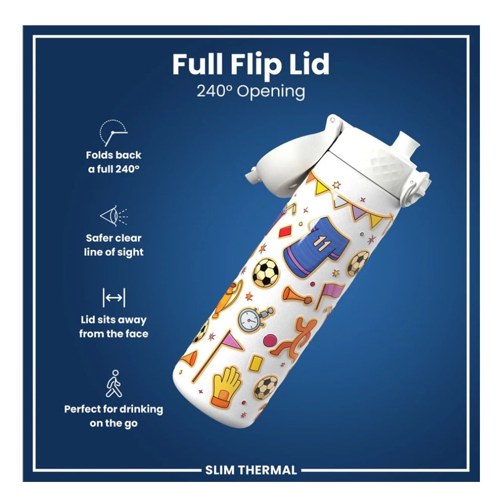 İnce Su Termosu - Futbol - 500 ml Çocuk Kitapları Uzmanı - Children's Books Expert