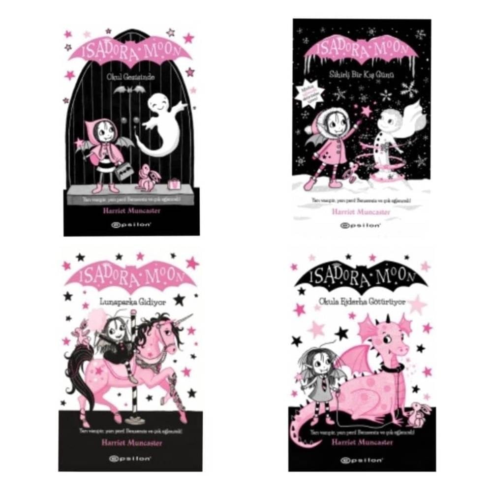ISADORA MOON 4 KİTAPLIK SET Çocuk Kitapları Uzmanı - Children's Books Expert