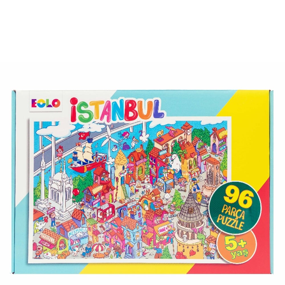 İSTANBUL 96 PARÇA PUZZLE Çocuk Kitapları Uzmanı - Children's Books Expert