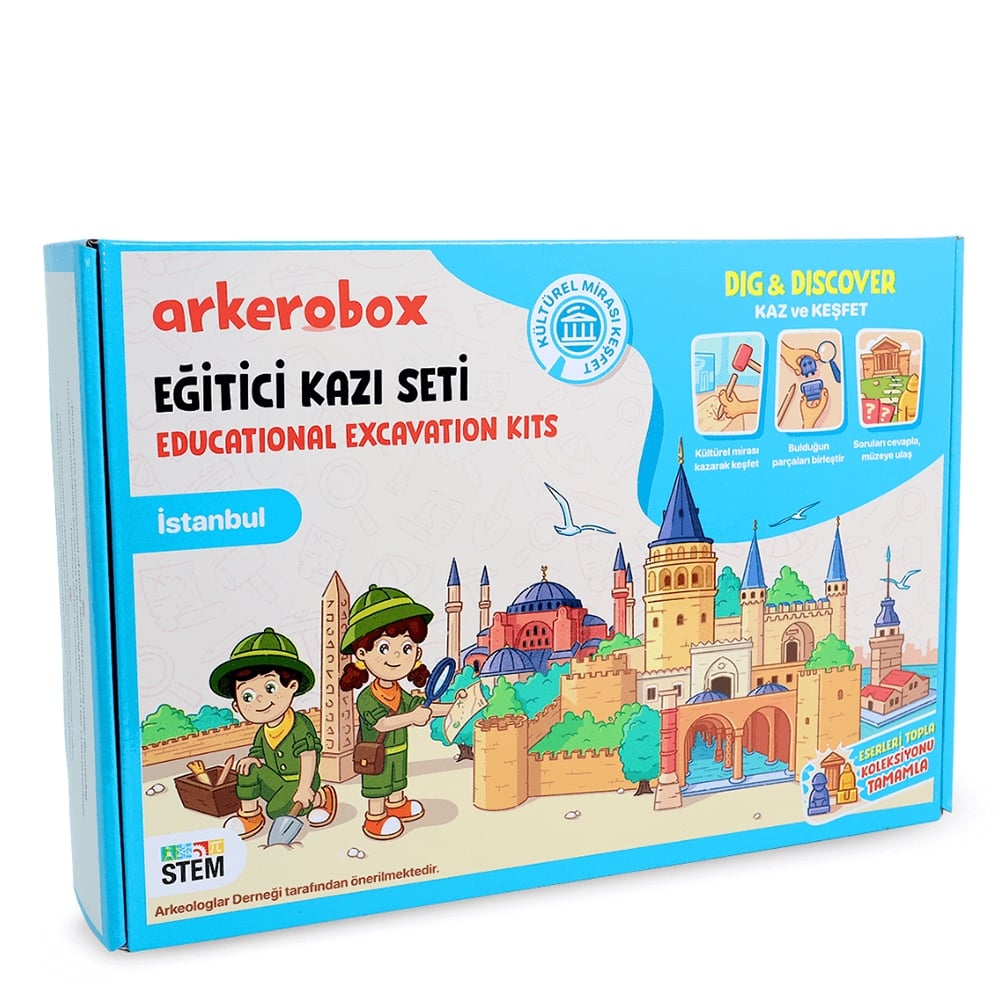 İSTANBUL EĞİTİCİ KAZI SETİ Çocuk Kitapları Uzmanı - Children's Books Expert