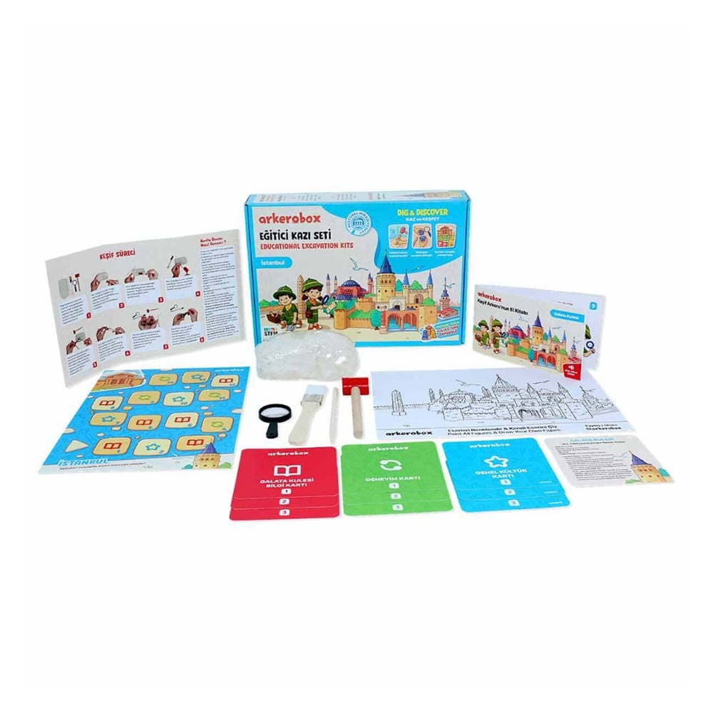 İSTANBUL EĞİTİCİ KAZI SETİ Çocuk Kitapları Uzmanı - Children's Books Expert