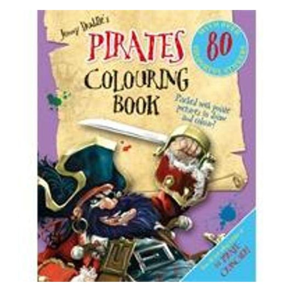 JONNY DUDDLE S PIRATES COLOURING BOOK Çocuk Kitapları Uzmanı - Children's Books Expert