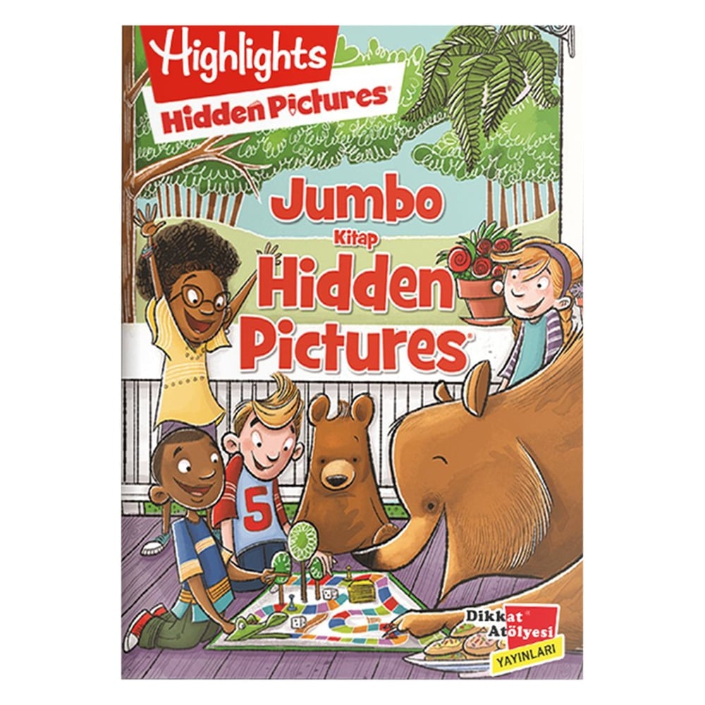JUMBO HIDDEN PICTURES Çocuk Kitapları Uzmanı - Children's Books Expert