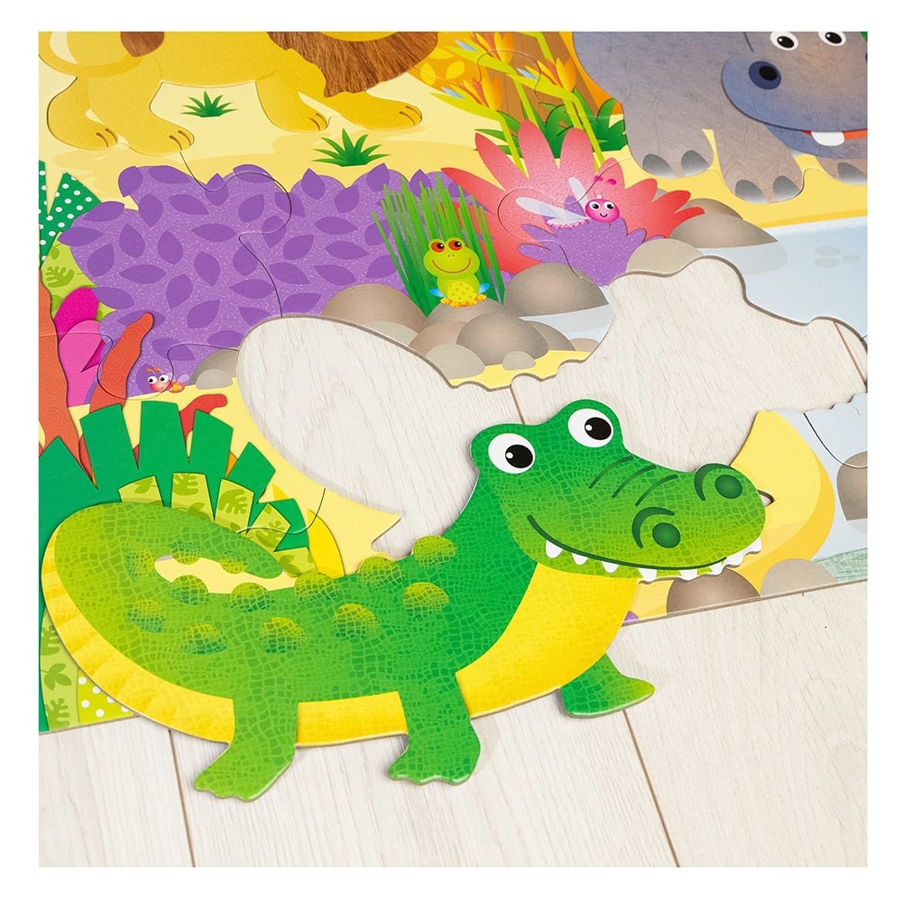 JUNGLE - GIANT FLOOR PUZZLE Çocuk Kitapları Uzmanı - Children's Books Expert