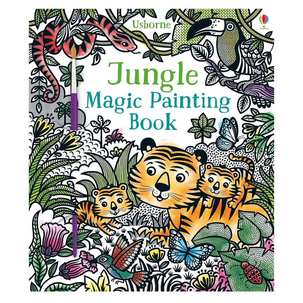 JUNGLE MAGIC PAINTING BOOK Çocuk Kitapları Uzmanı - Children's Books Expert