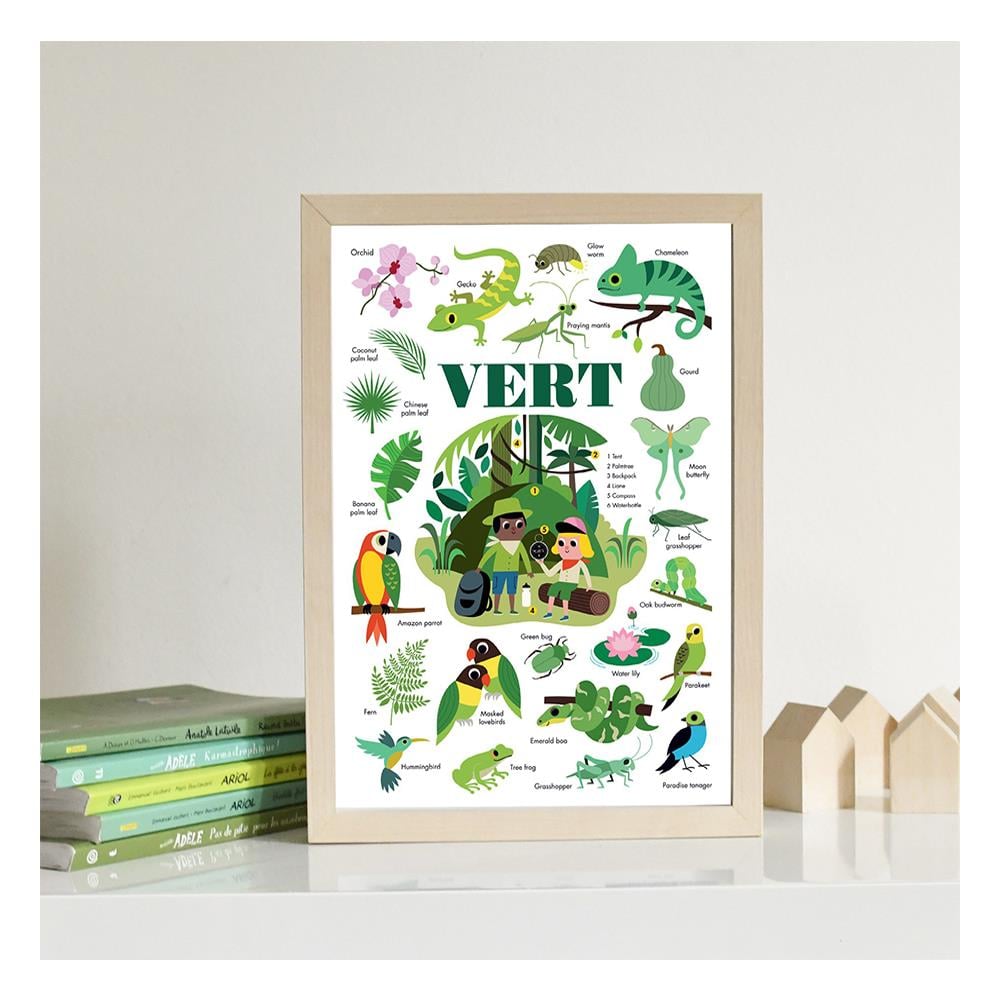 JUNGLE - MINI POSTER Çocuk Kitapları Uzmanı - Children's Books Expert
