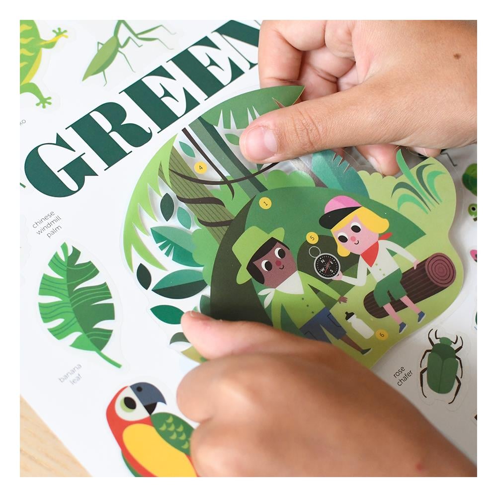 JUNGLE - MINI POSTER Çocuk Kitapları Uzmanı - Children's Books Expert