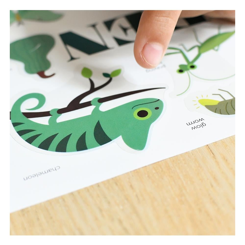 JUNGLE - MINI POSTER Çocuk Kitapları Uzmanı - Children's Books Expert