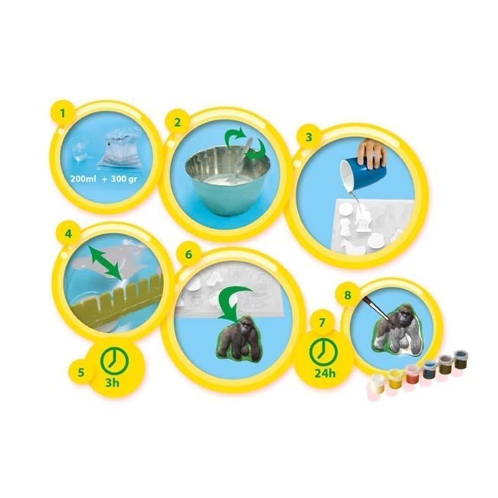 KALIBA DÖK VE BOYA, HAYVANLAR Çocuk Kitapları Uzmanı - Children's Books Expert