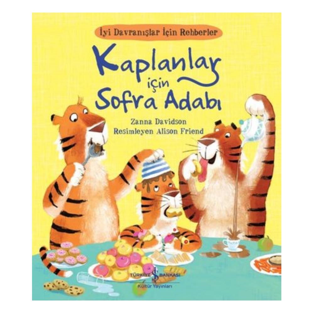 KAPLANLAR İÇİN SOFRA ADABI Çocuk Kitapları Uzmanı - Children's Books Expert