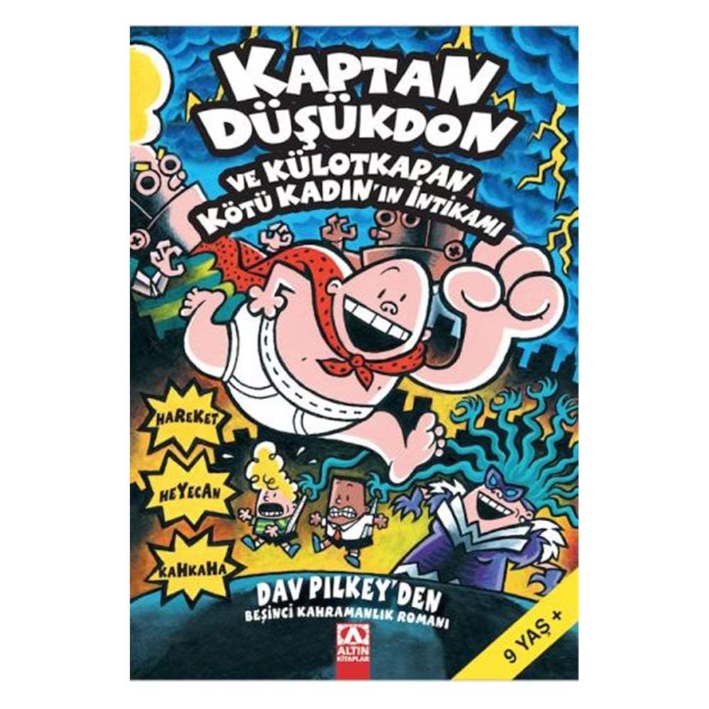 KAPTAN DÜŞÜKDON 5- KÜLOTKAPAN KÖTÜ KADIN IN İNTİKA Çocuk Kitapları Uzmanı - Children's Books Expert