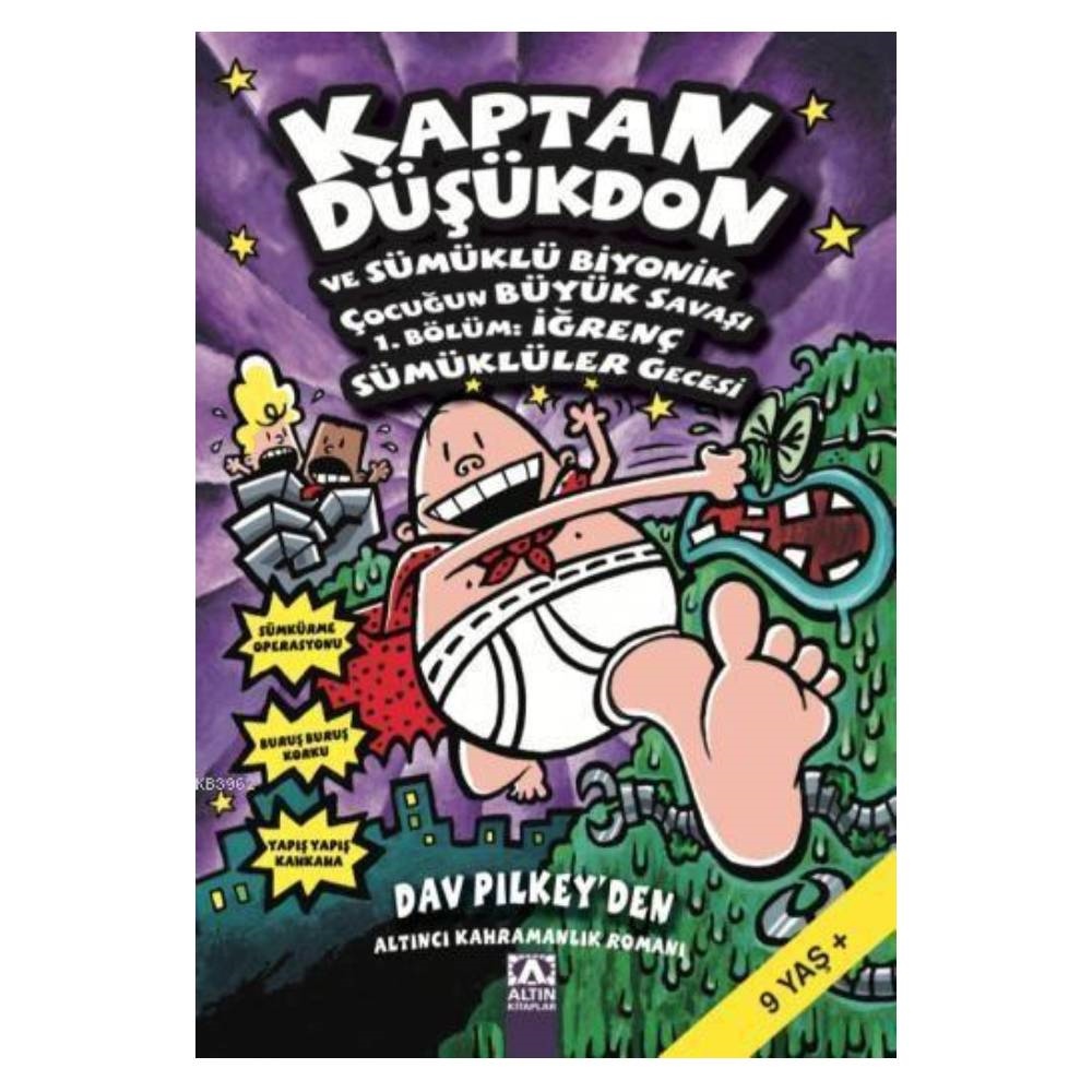 KAPTAN DÜŞÜKDON 6- SÜMÜKLÜ BİYONİK ÇOCUĞUN BÜYÜK S Çocuk Kitapları Uzmanı - Children's Books Expert