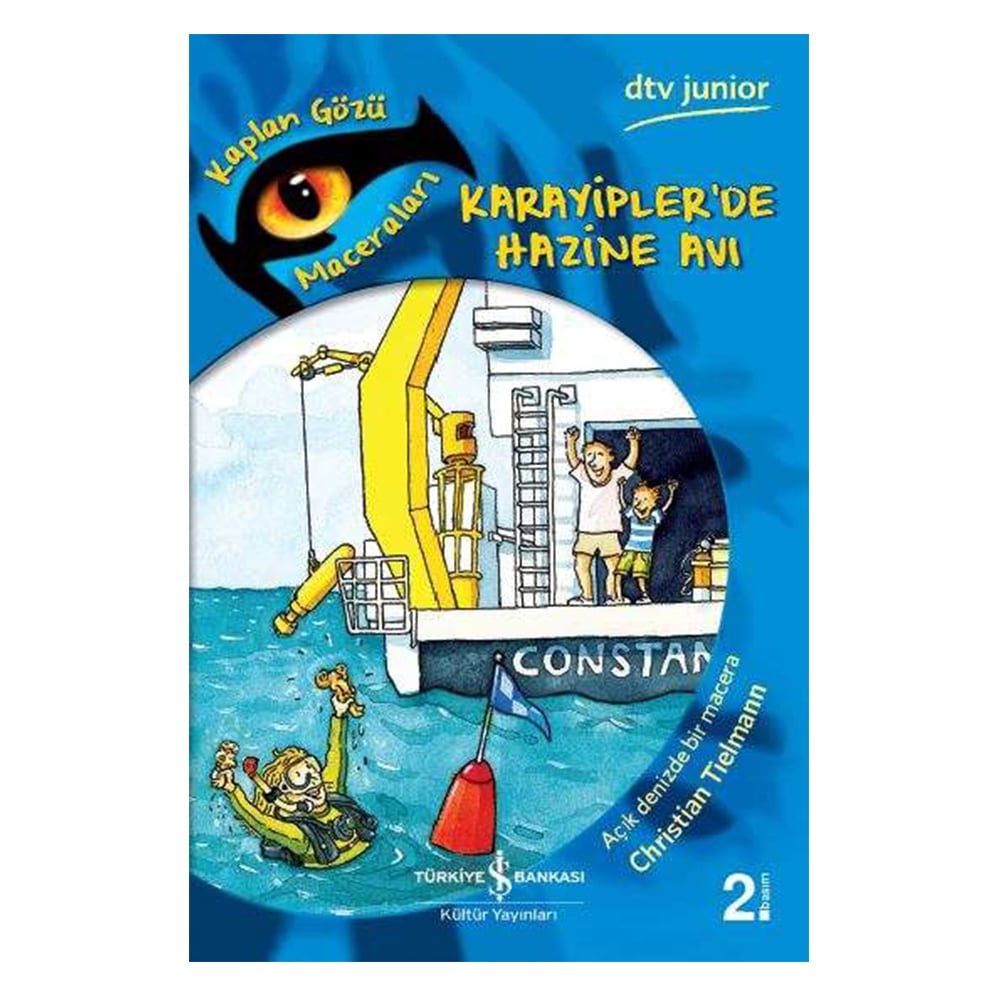 KARAYİPLER'DE HAZİNE AVI KAPLAN GÖZÜ MACERALARI Çocuk Kitapları Uzmanı - Children's Books Expert