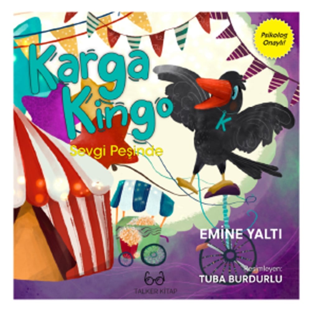 KARGA KİNGO SEVGİ PEŞİNDE Çocuk Kitapları Uzmanı - Children's Books Expert