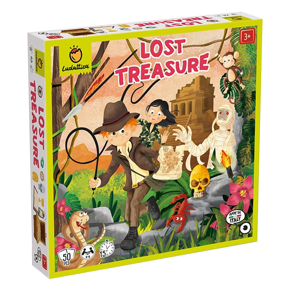 Kayıp Hazine - Hız ve Konsantrasyon Oyunu Çocuk Kitapları Uzmanı - Children's Books Expert