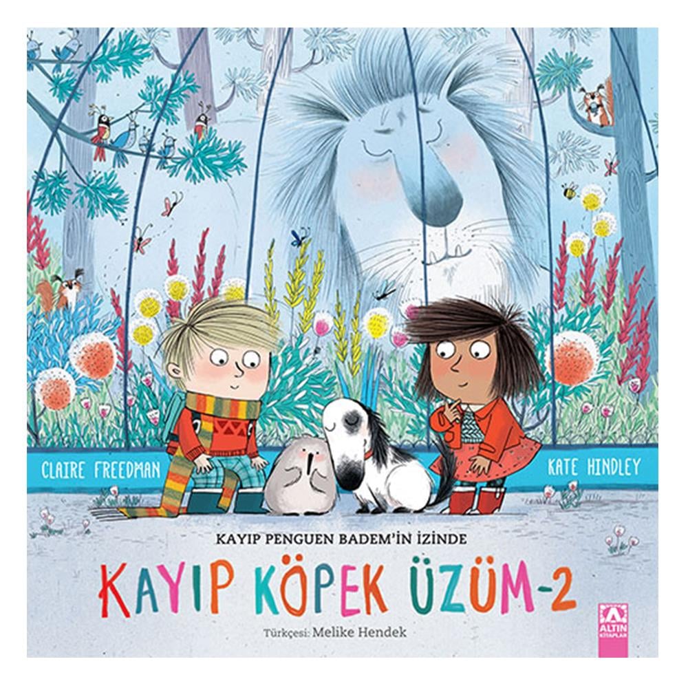 Kayıp Köpek Üzüm 2 - Kayıp Penguen Badem in İzinde Çocuk Kitapları Uzmanı - Children's Books Expert