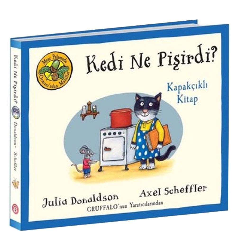 KEDİ NE PİŞİRDİ? - MEŞE PALAMUDU ORMANI'NDAN MASALLAR Çocuk Kitapları Uzmanı - Children's Books Expert