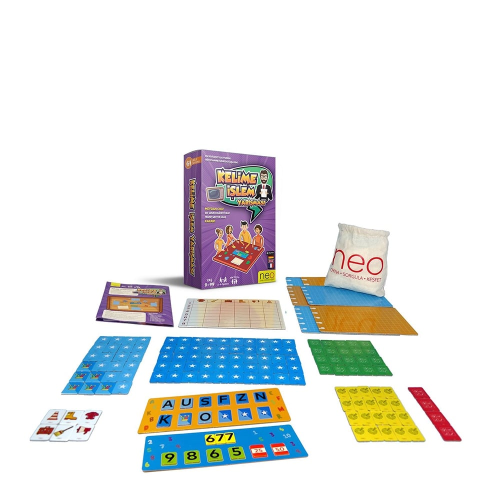 KELİME İŞLEM YARIŞMASI AİLE OYUNU Çocuk Kitapları Uzmanı - Children's Books Expert