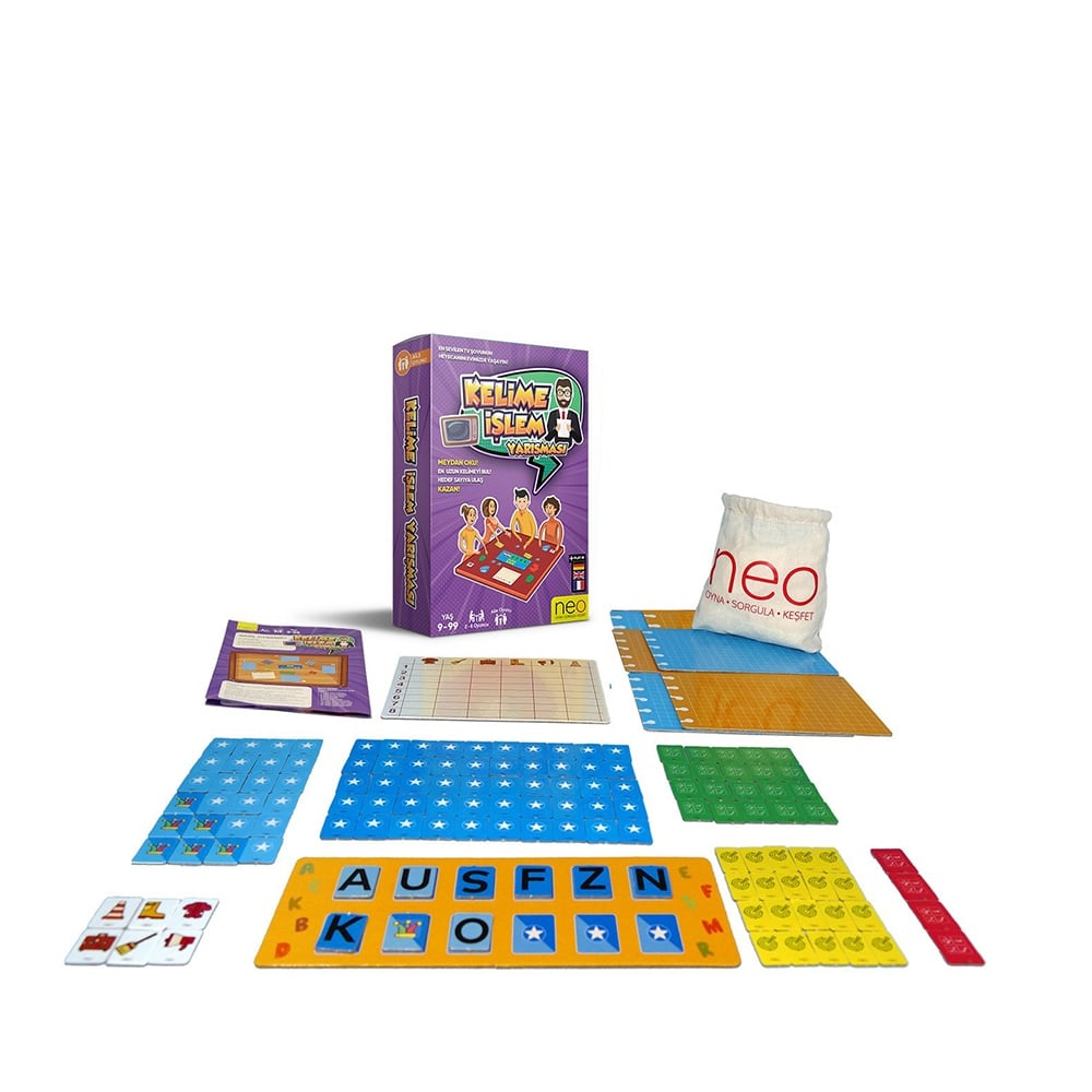 KELİME İŞLEM YARIŞMASI AİLE OYUNU Çocuk Kitapları Uzmanı - Children's Books Expert