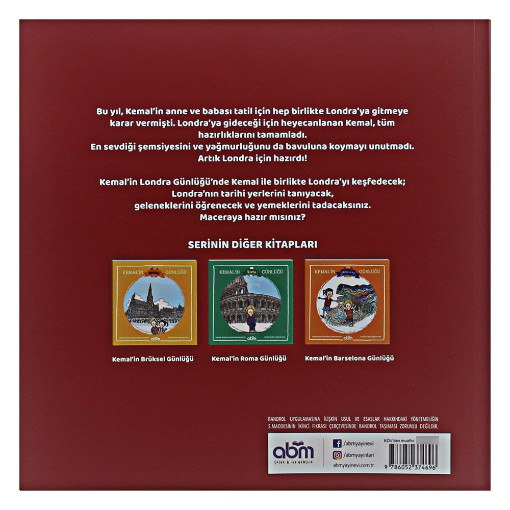 KEMAL'İN LONDRA GÜNLÜĞÜ