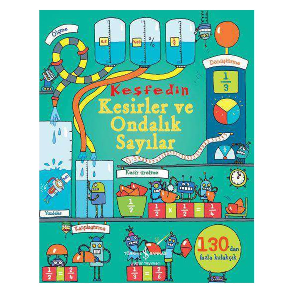 KEŞFEDİN KESİRLER VE ONDALIK SAYILAR Çocuk Kitapları Uzmanı - Children's Books Expert