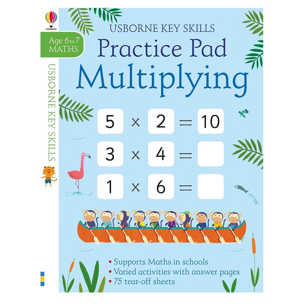 KEY SKILLS MULTIPLYING PRACTICE PAD 6-7 Çocuk Kitapları Uzmanı - Children's Books Expert