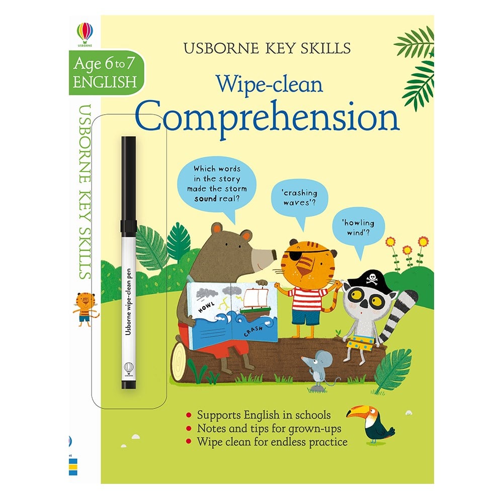 KEY SKILLS WIPE CLEAN COMPREHENSION 6-7 Çocuk Kitapları Uzmanı - Children's Books Expert