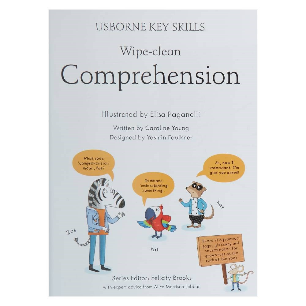 KEY SKILLS WIPE CLEAN COMPREHENSION 7-8 Çocuk Kitapları Uzmanı - Children's Books Expert