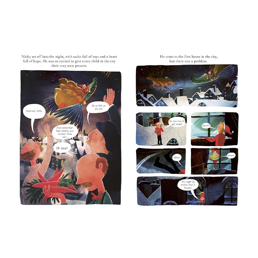 Kid Christmas of the Claus Brothers Toy Shop Çocuk Kitapları Uzmanı - Children's Books Expert