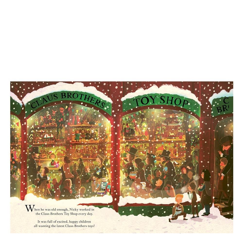 Kid Christmas of the Claus Brothers Toy Shop Çocuk Kitapları Uzmanı - Children's Books Expert