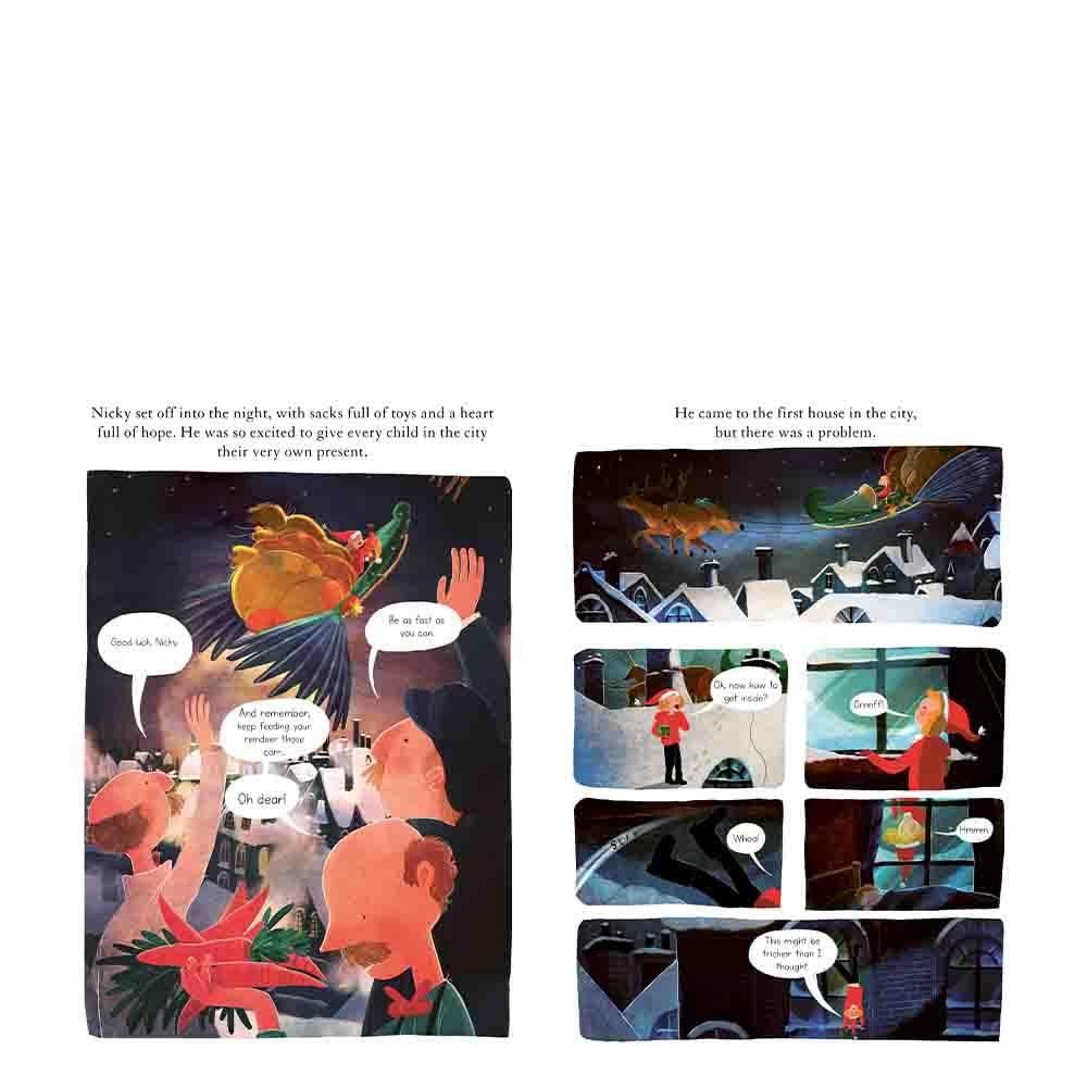 Kid Christmas of the Claus Brothers Toy Shop Çocuk Kitapları Uzmanı - Children's Books Expert