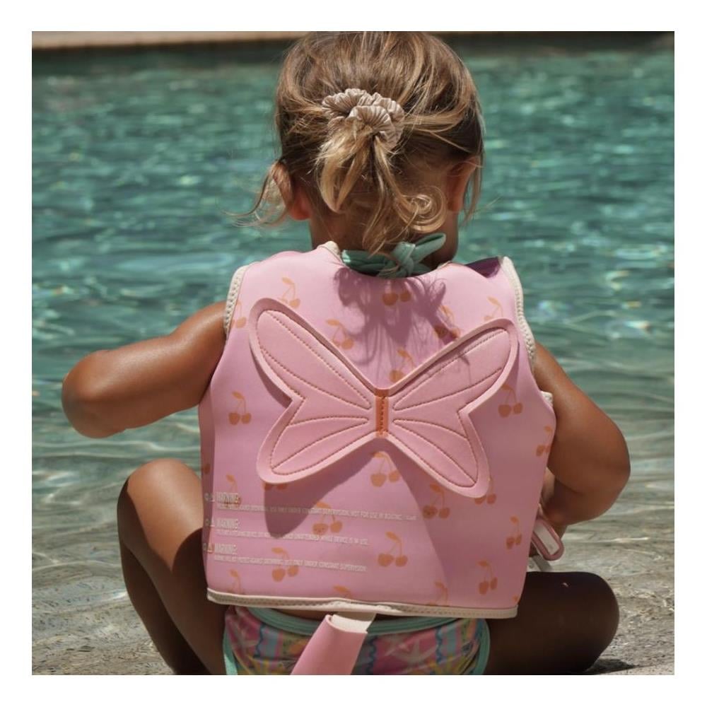 Kids Swim Vest Cotton Candy Cherry - 1-2 Çocuk Kitapları Uzmanı - Children's Books Expert