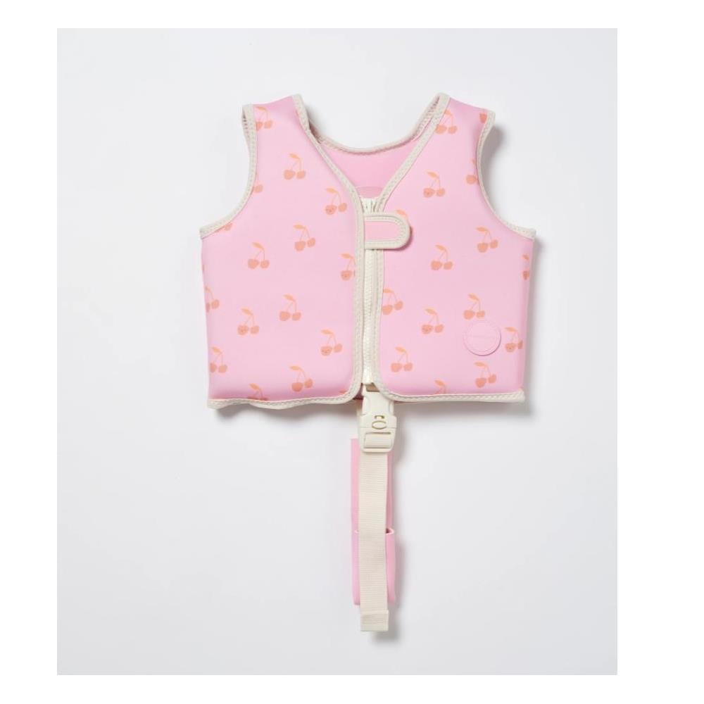 Kids Swim Vest Cotton Candy Cherry - 1-2 Çocuk Kitapları Uzmanı - Children's Books Expert