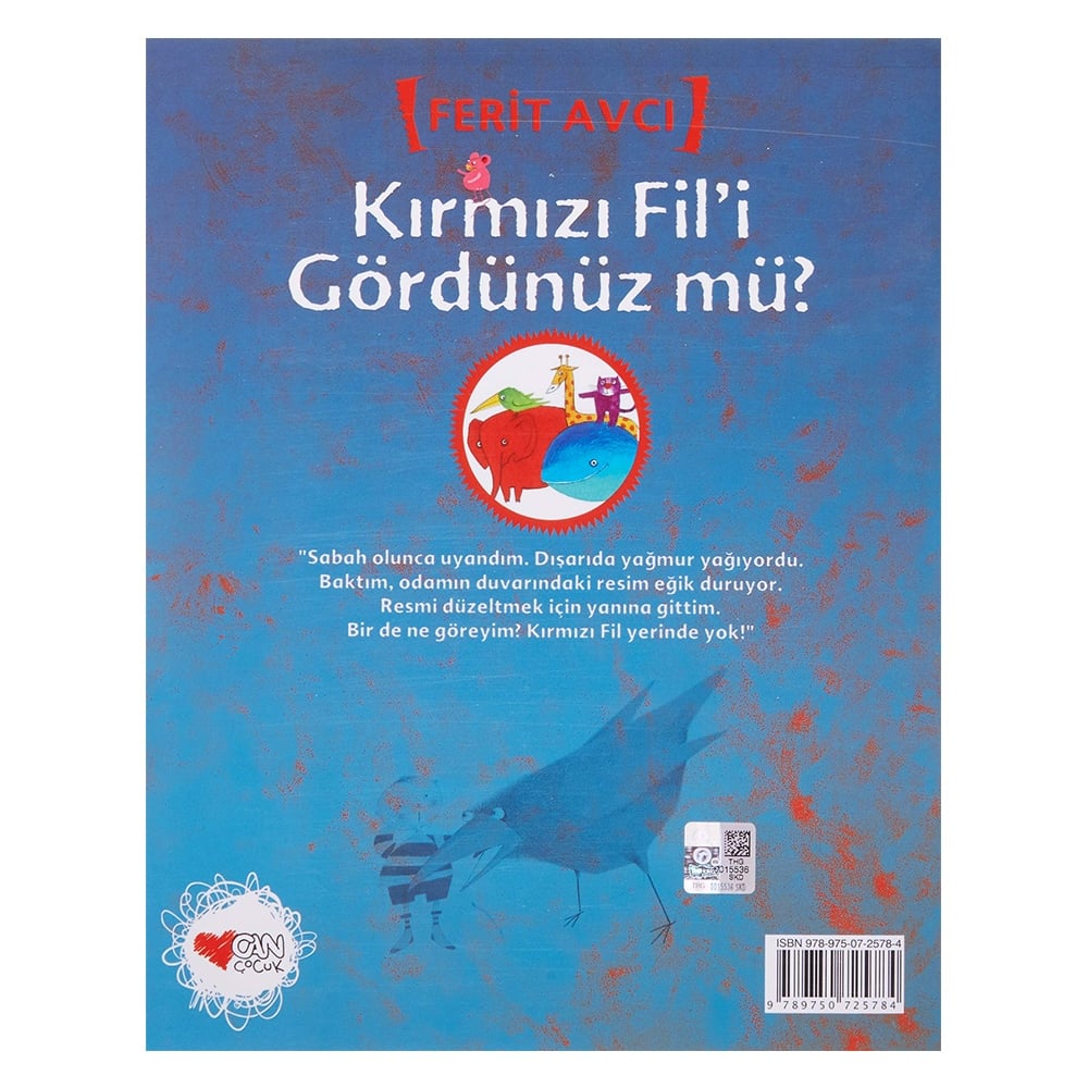 KIRMIZI FİL İ GÖRDÜNÜZ MÜ? Çocuk Kitapları Uzmanı - Children's Books Expert
