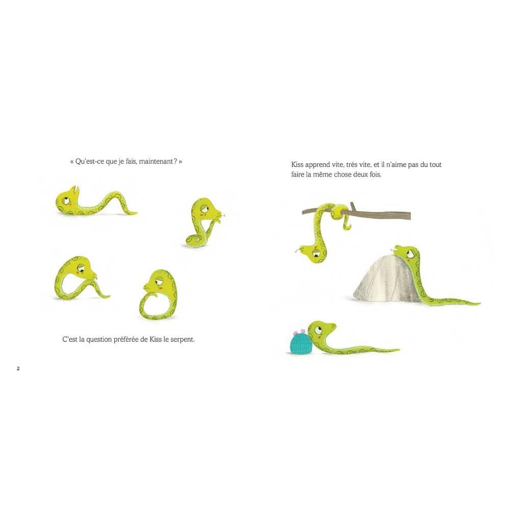 Kiss Le Serpent SEnnuıe Tout Le Temps Çocuk Kitapları Uzmanı - Children's Books Expert