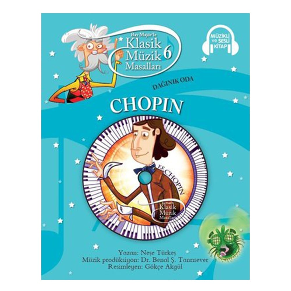 KLASİK MÜZİK MASALLARI 6 DAĞINIK ODA CDLİ MASALLAR Çocuk Kitapları Uzmanı - Children's Books Expert