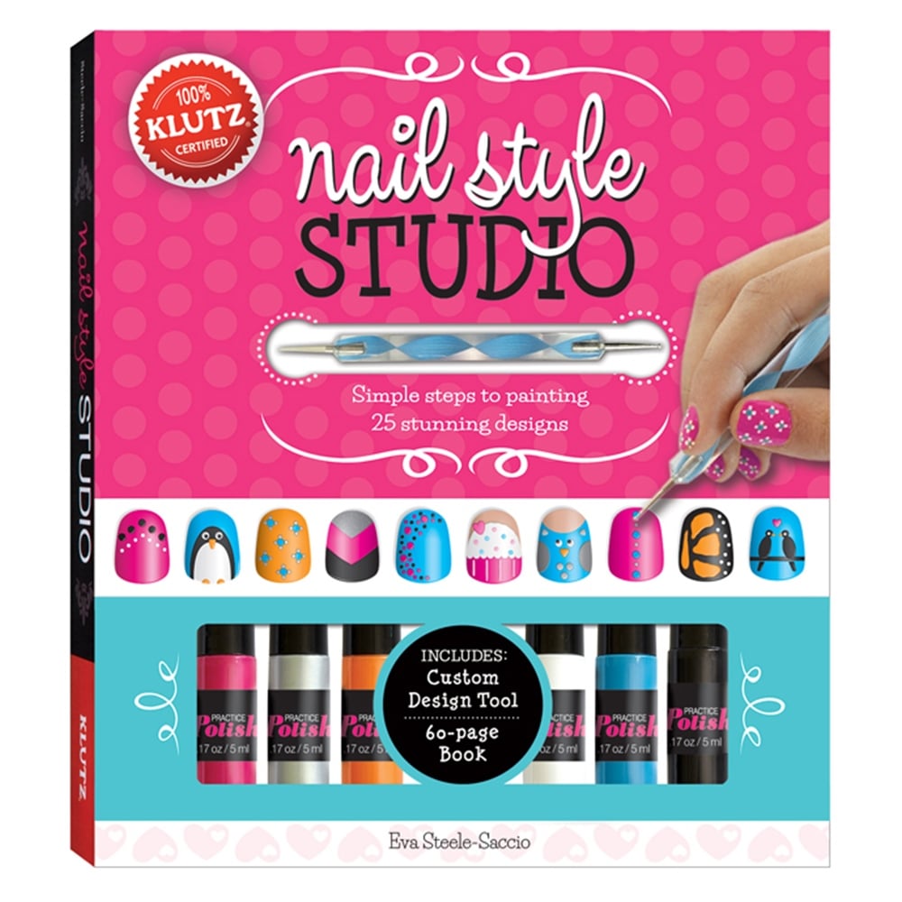 KLUTZ NAIL STYLE STUDIO BOOK KIT Çocuk Kitapları Uzmanı - Children's Books Expert
