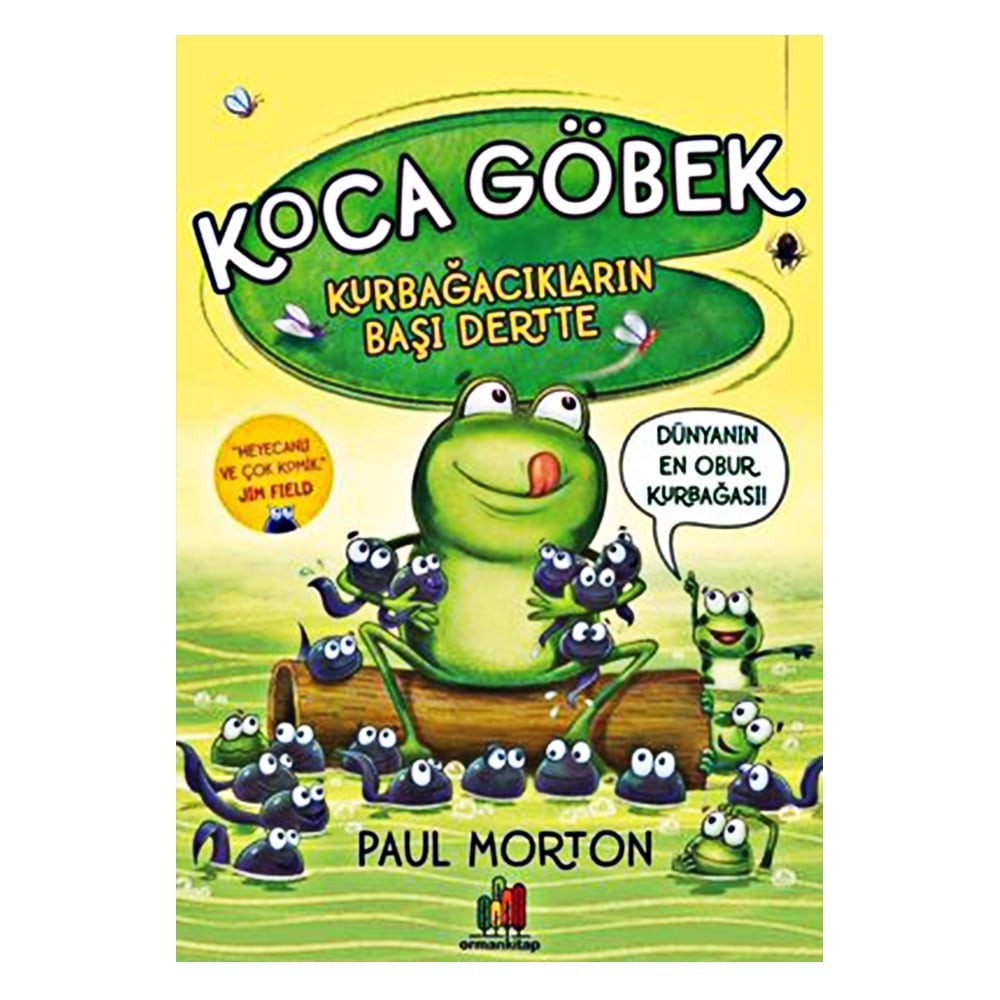 KOCA GÖBEK KURBAĞACIKLARIN BAŞI DERTTE Çocuk Kitapları Uzmanı - Children's Books Expert