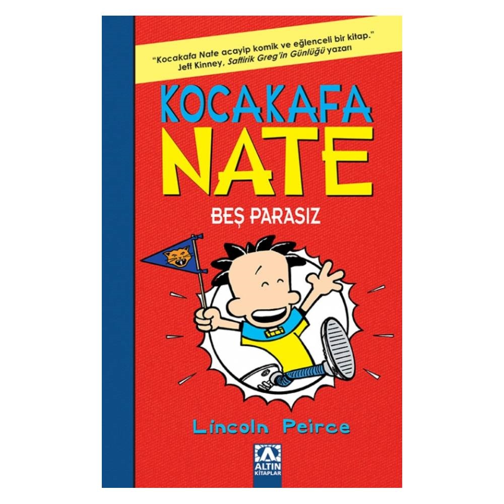 KOCAKAFA NATE 4 - BEŞ PARASIZ Çocuk Kitapları Uzmanı - Children's Books Expert