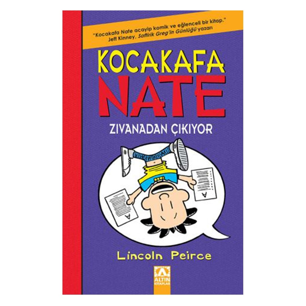 KOCAKAFA NATE 5 - ZIVANADAN ÇIKIYOR Çocuk Kitapları Uzmanı - Children's Books Expert