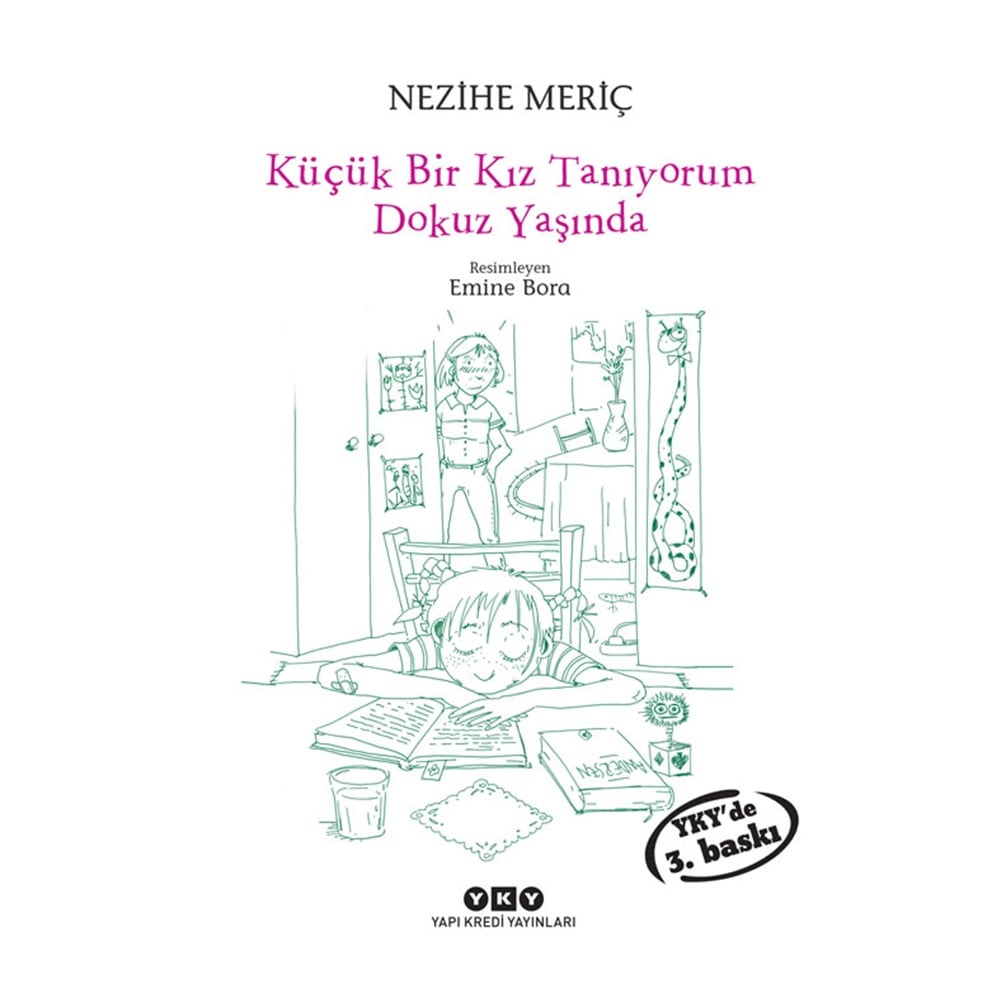 KÜÇÜK BİR KIZ TANIYORUM DOKUZ YAŞINDA Çocuk Kitapları Uzmanı - Children's Books Expert