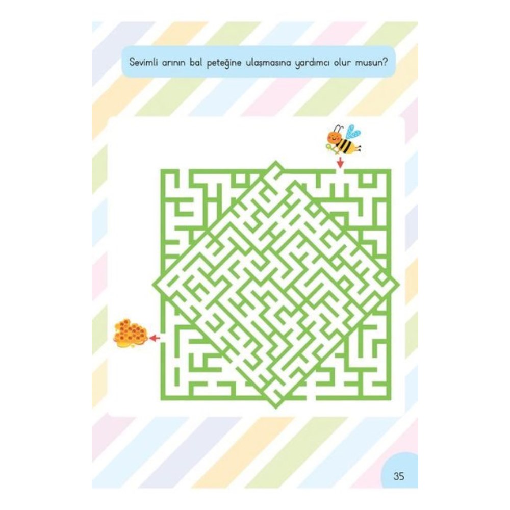 KÜÇÜK DAHİLER DİKKAT GELİŞTRİME 2 (7+ YAŞ) Çocuk Kitapları Uzmanı - Children's Books Expert