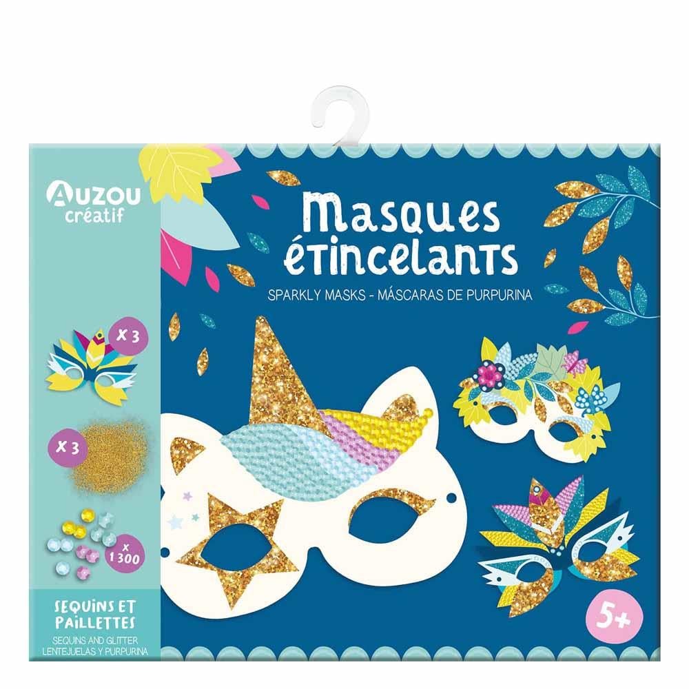 Küçük Sanatçının Etkinlik Seti -Parıltılı Maskeler Çocuk Kitapları Uzmanı - Children's Books Expert