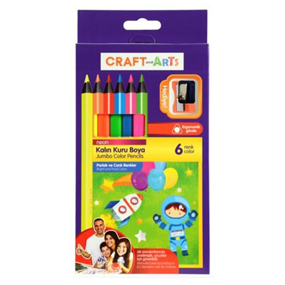 KURU BOYA 6'LI NEON Çocuk Kitapları Uzmanı - Children's Books Expert