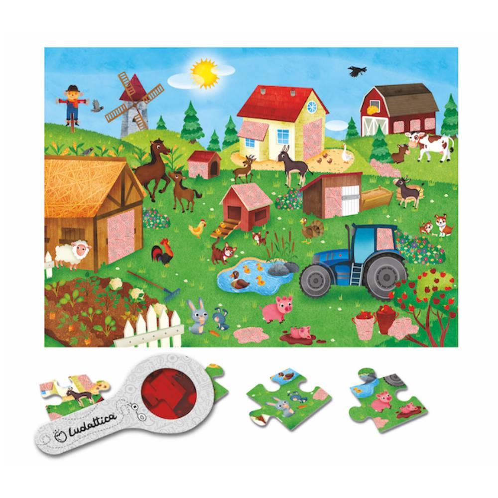 La Fattoria - The Farm - Secret Puzzle Çocuk Kitapları Uzmanı - Children's Books Expert