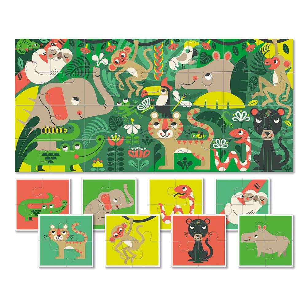 La Giungla - The Jungle - Baby Puzzle Collection Çocuk Kitapları Uzmanı - Children's Books Expert
