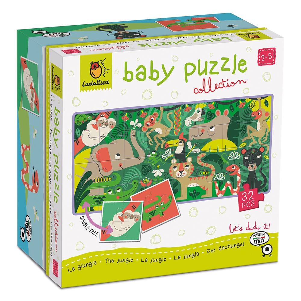 La Giungla - The Jungle - Baby Puzzle Collection Çocuk Kitapları Uzmanı - Children's Books Expert